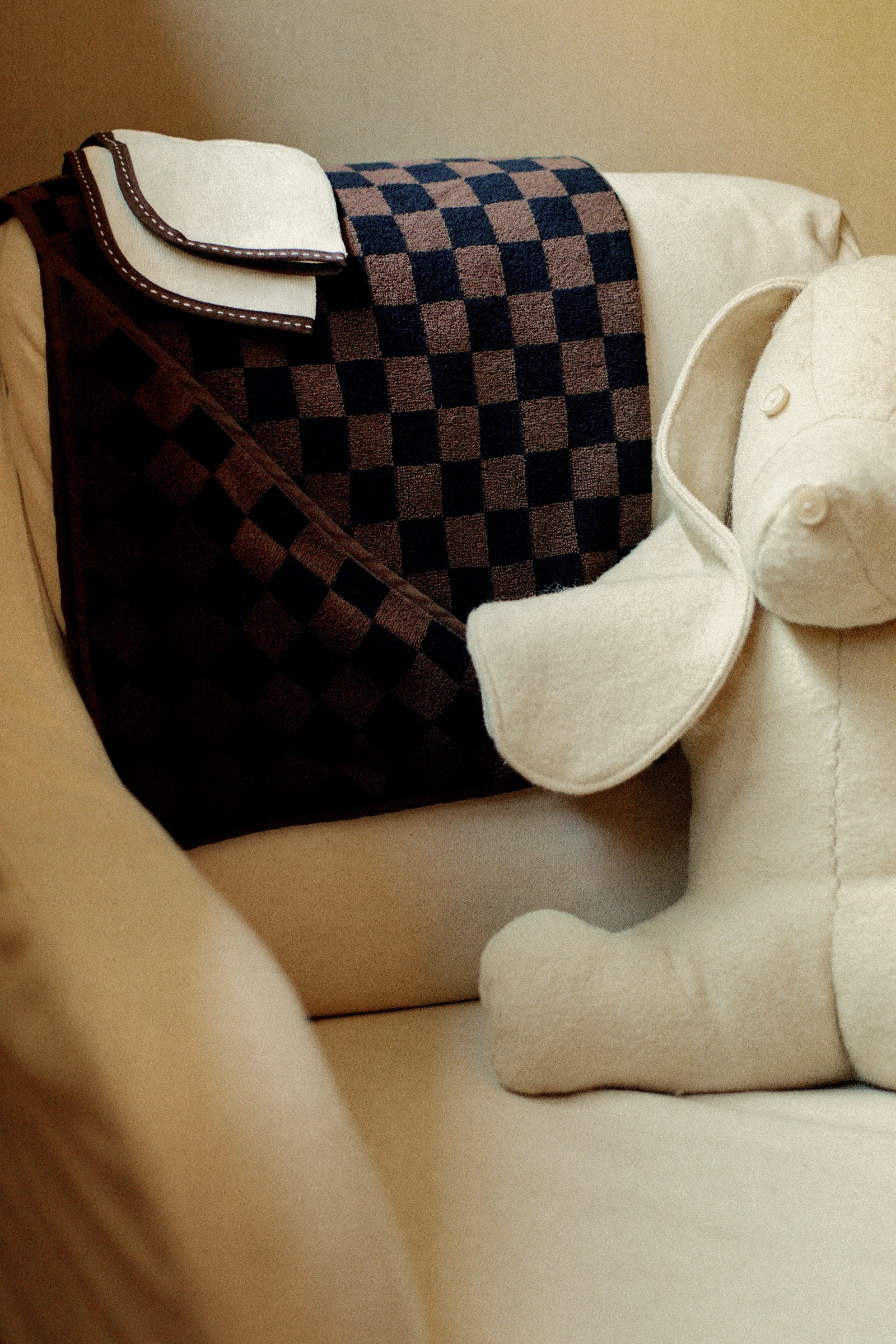 BABY TOWELLING SET Tabac & Noir - Image 3