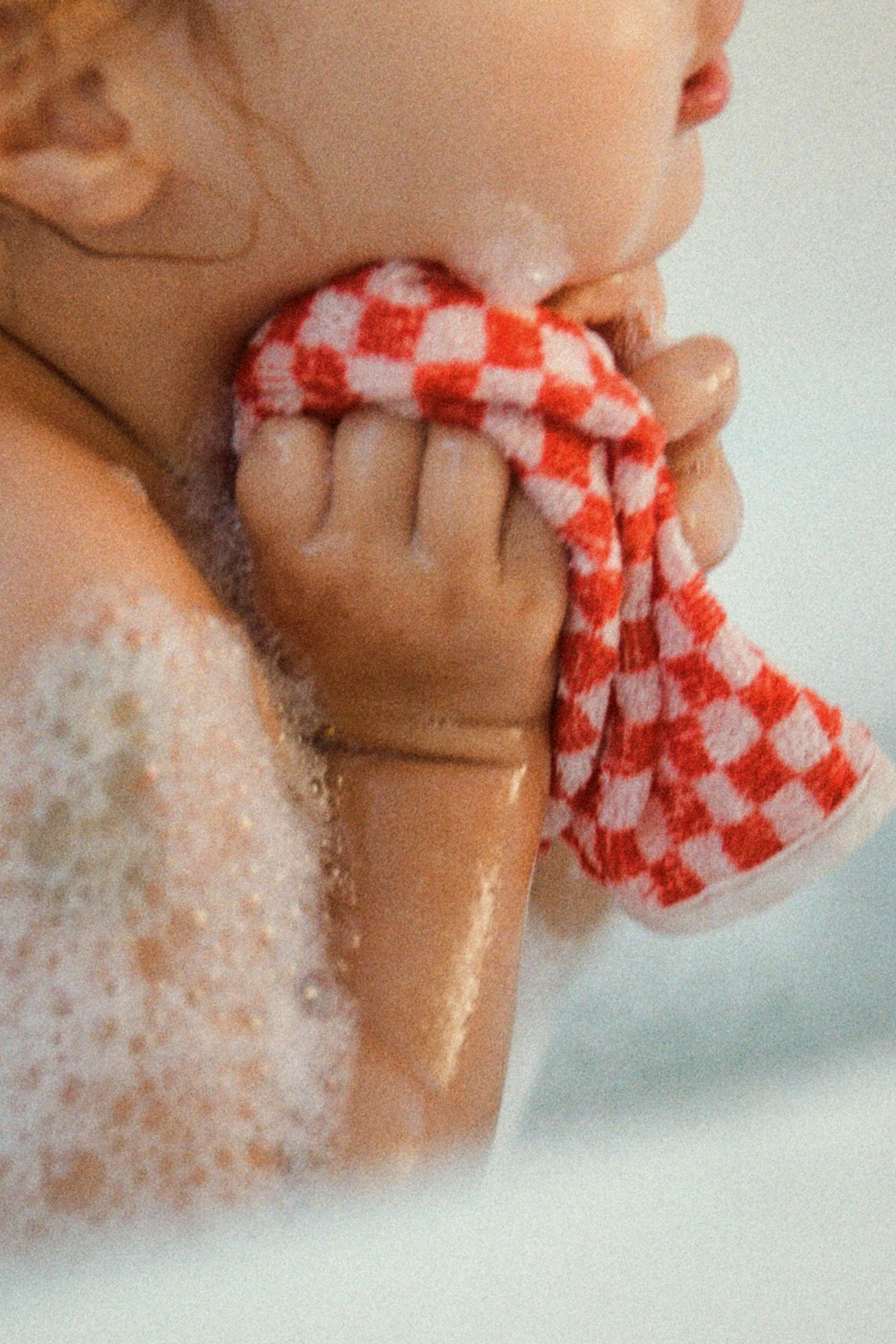 BABY WASH CLOTH SET Paloma Sun & Ecru - Image 3
