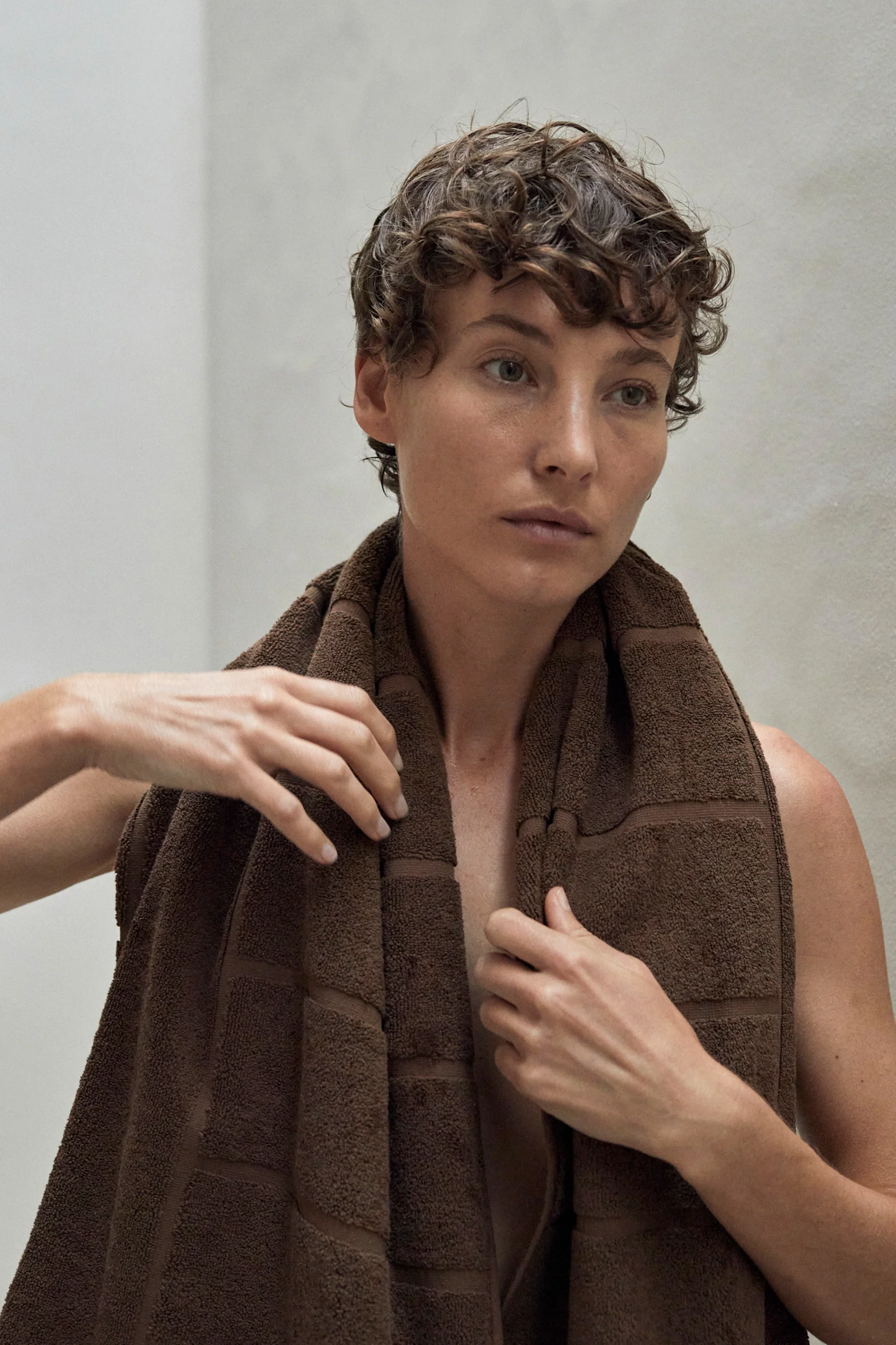 GREENWICH BATH TOWEL Tabac - Image 3
