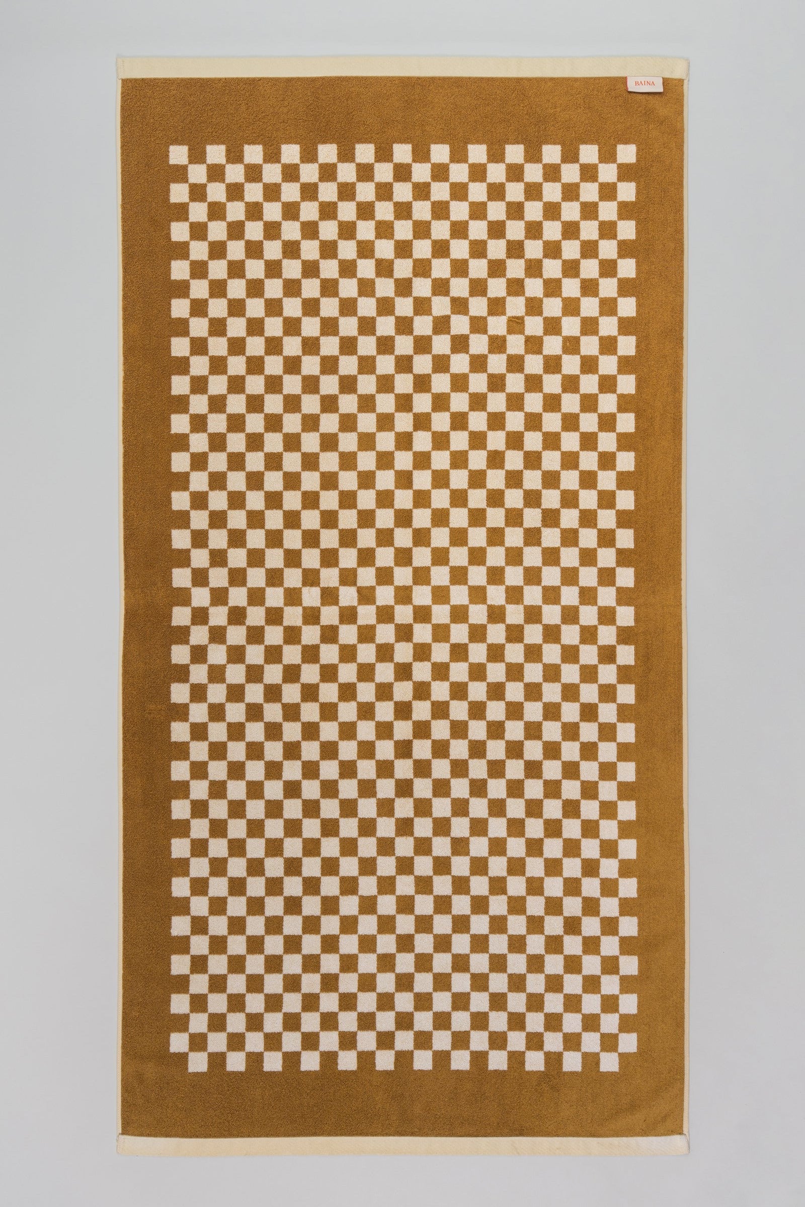 ROMAN POOL TOWEL Cedar & Sand - Image 5