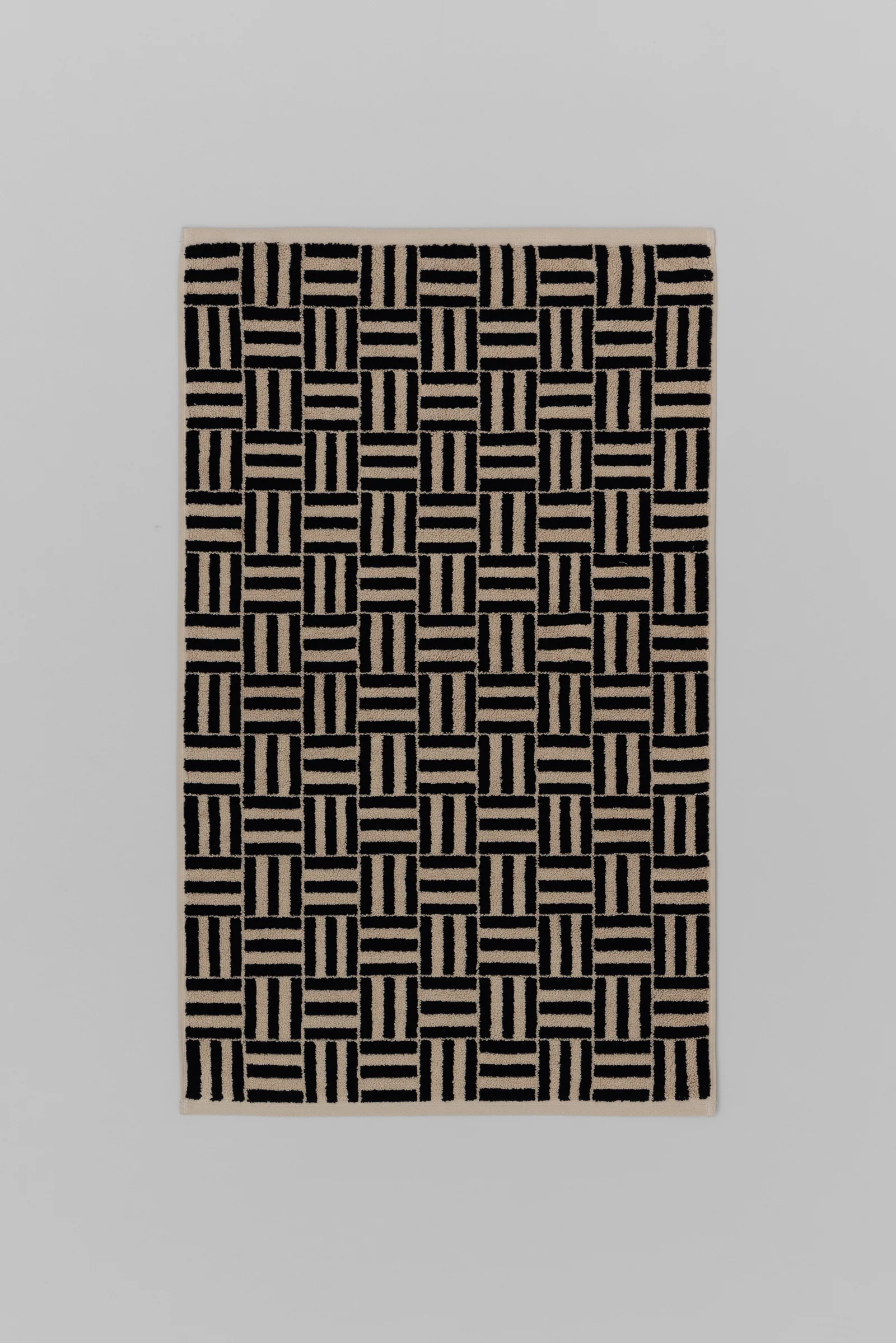 SAROMA BATH MAT Sand & Noir - Image 5